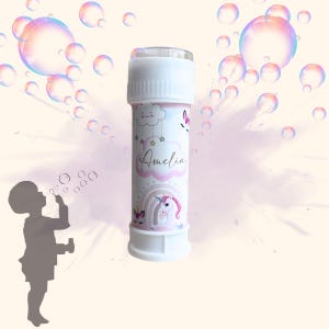 Flacons de Bulles Personnalisés – Thème au Choix | Cadeaux et Déco Ludiques pour Mariage, Anniversaire, Baptême & Fête