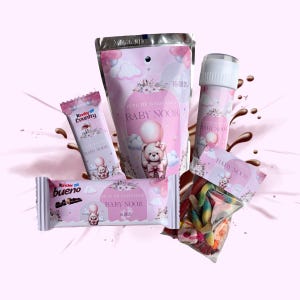 Box Compleanno Bambini – Tema a scelta | Capri-Sun, caramelle, Kinder, bolle | Regalo festa, sorpresa, merenda