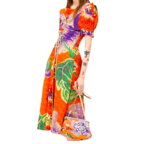 Vivienne Westwood Corset Dress: Y2K Floral Saturn Orb Print, Adjustable S-M  - Etsy Israel
