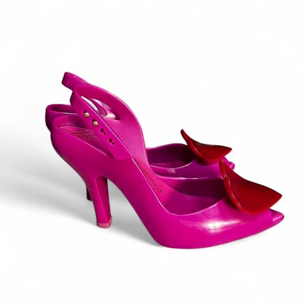 Vivienne Westwood Heart Dragonlady Pumps, Anglomania + Melissa
