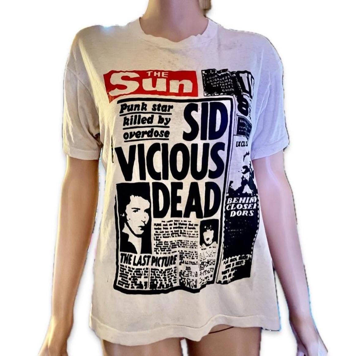 Sid vicious t shirt - Etsy 日本
