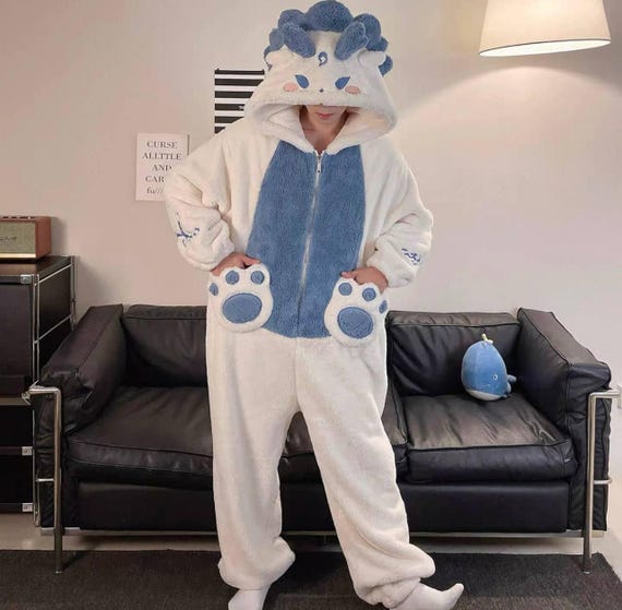 kigurumi フルセット Cute Monster Kigurumi Pajama Set - Matching Couples Pajama - Etsy