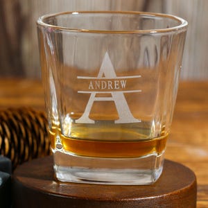 Groomsman 11oz Whiskey Glass, Engraved Old Fashion, Groomsmen Gift Idea, Personalized Groomsman - Best Man Gift, Wedding Shot Glasses