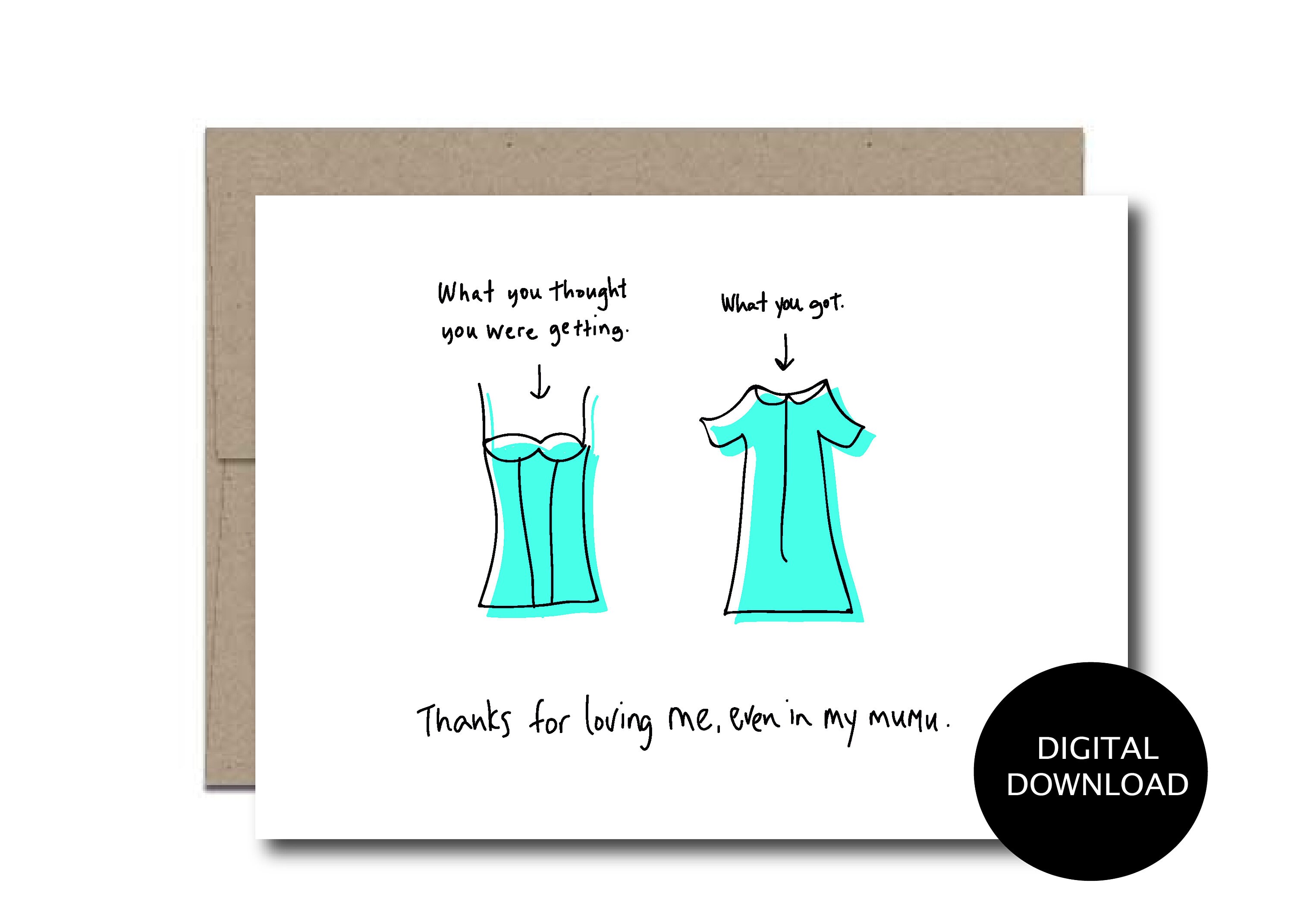 DIGITAL DOWNLOAD | Greeting Card | Love Card | Funny Anniversary Card ...