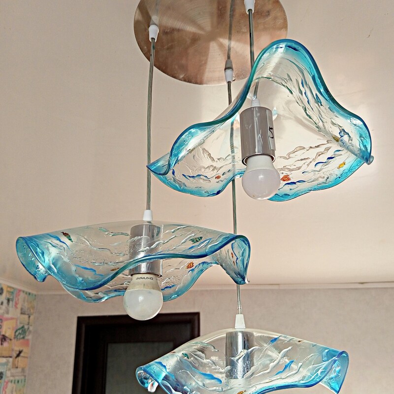 Sea Glass Art Lighting - Etsy