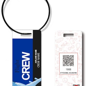 Bagagelabel cockpitbemanning met Smart SeQr-scan