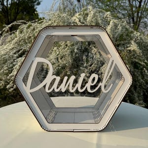 Caja blanca para tarjetas de boda, caja personalizada para tarjetas de boda, decoración rústica de madera para bodas, regalo de boda personalizado, regalo para pareja, regalo de boda