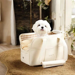 Tragbare Welpen-Umhängetasche für Kleine Hunde, Katzen & Zubehör | Hundetasche für Chihuahuas und Yorkshires