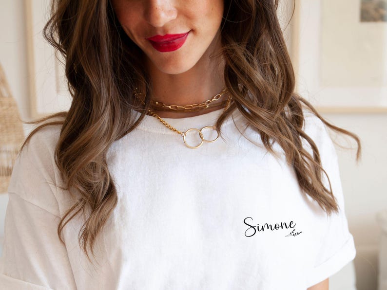 JGA Shirt Braut Personalisiert Junggesellinnenabschied T-Shirt Brautparty Geschenk Trauzeugin Crew Bachelorette Tshirt afbeelding 3