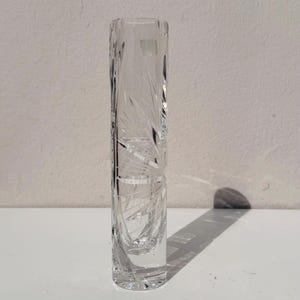 Lead crystal vase Violetta