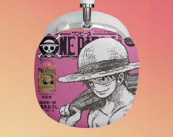 One Piece Manga Airpods Max Case: Anime Tech Accessory - Etsy