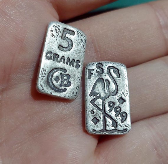 Flamingo Frac, 5 grams silver (1pc. 5g) - 999 fine, *Pocket piece*