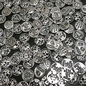 1 gram silver - 999 fine, 19 Designs to choose from!