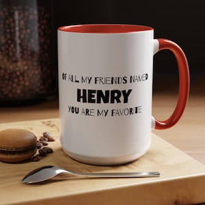 Kaffeetasse, &quot;aller meiner Freunde mit Namen&quot;, Geschenk für Kaffeeliebhaber, humorvolle Tasse, Bürotasse, Geburtstagsgeschenk, einzigartige Keramiktasse.&quot;