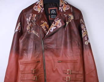 ハンドメイド バイオハザード4 ルイス・セラ レザージャケット - Etsy 日本