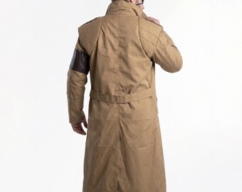 Metal Gear Solid FOXHOUND Long Cotton Trenchcoat Big Boss MGS4
