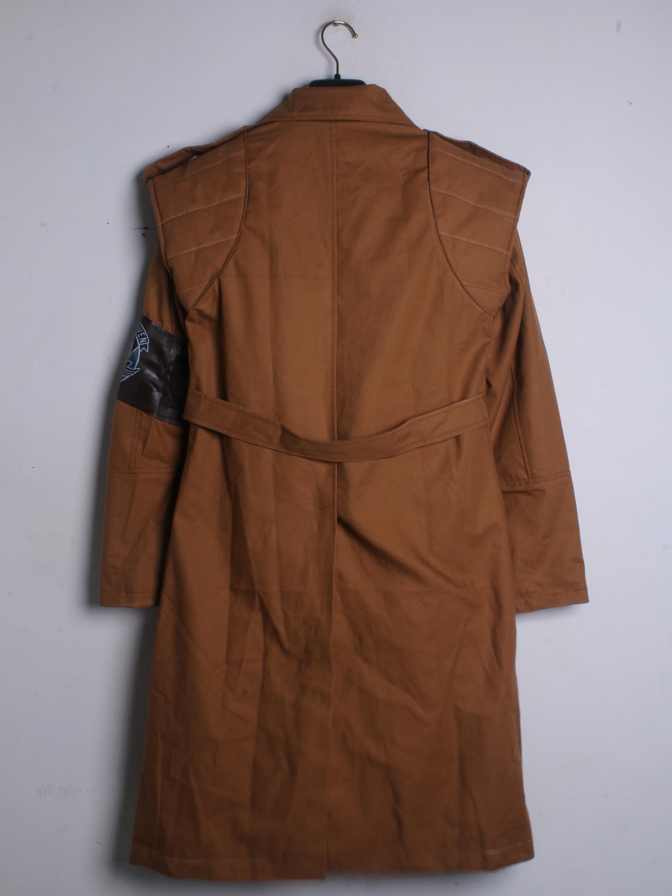 Metal Gear Solid 4 FOXHOUND Long Cotton Trenchcoat Big Boss MGS4
