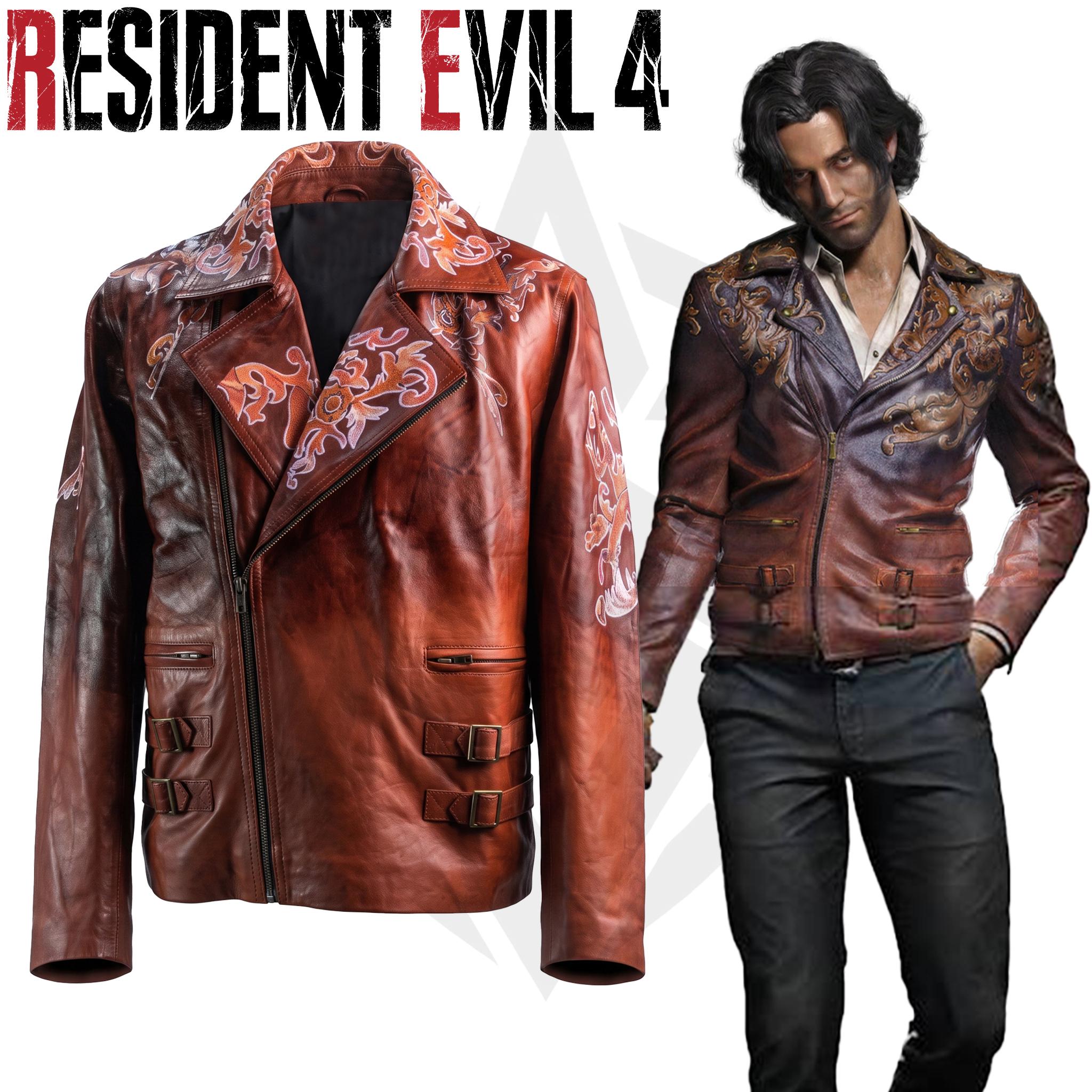 ルイス・セラ バイオハザード4 リメイク レザージャケット | RE4