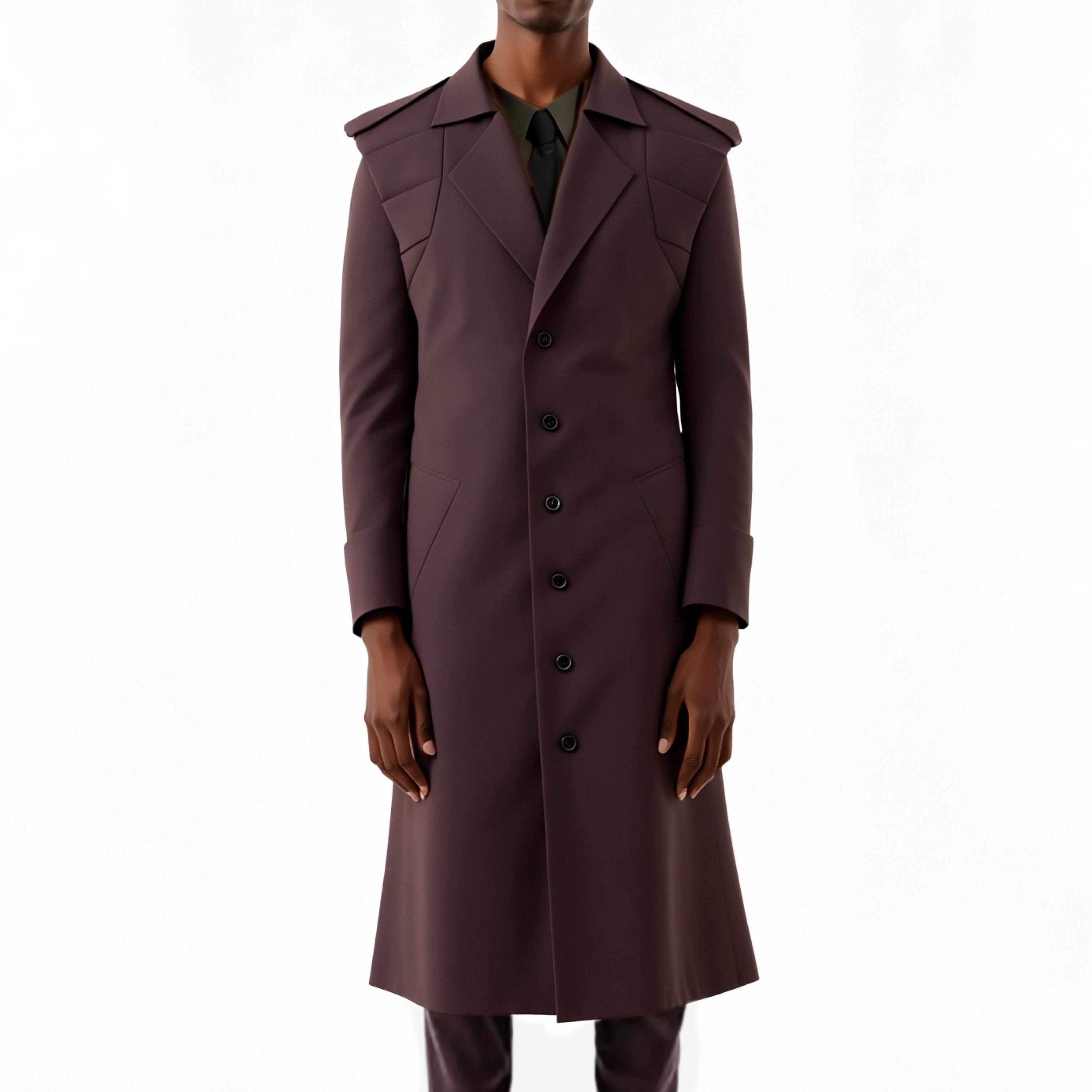 メタルギアソリッド FOXHOUND ロングコットントレンチコート