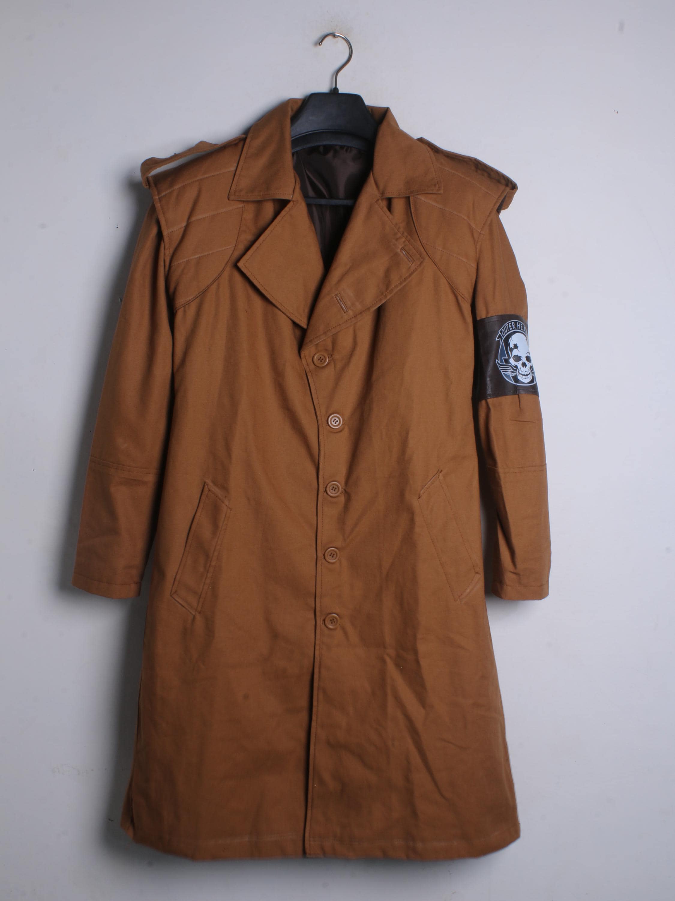 Metal Gear Solid 4 FOXHOUND Long Cotton Trenchcoat Big Boss MGS4