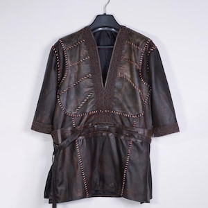 Ragnar Lothbrok Wikinger Lederjacke, Wikinger Cosplay Kostüm, Renaissance Kostüm