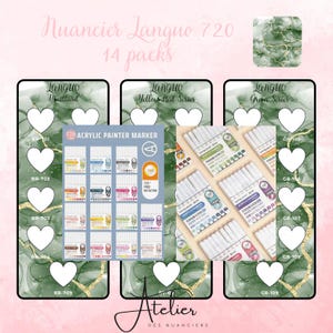 Languo 720 Kleurenkaart - PDF-bestand