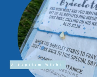 Baptism Bracelets - perfect gift!