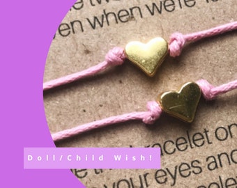 Matching Doll/Child Wish Bracelet
