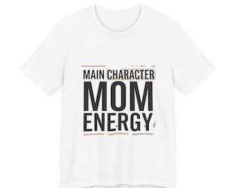 Hauptfigur Mom Energy Tee | Minimalistisches Streetwear Mom Shirt