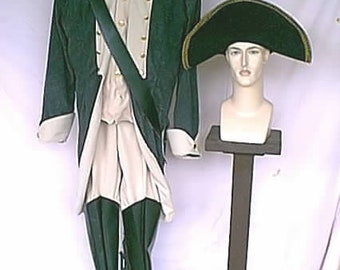 Theatrical Rental Quality 1770s to 1820s Military Style Costume New Old Stock 2003