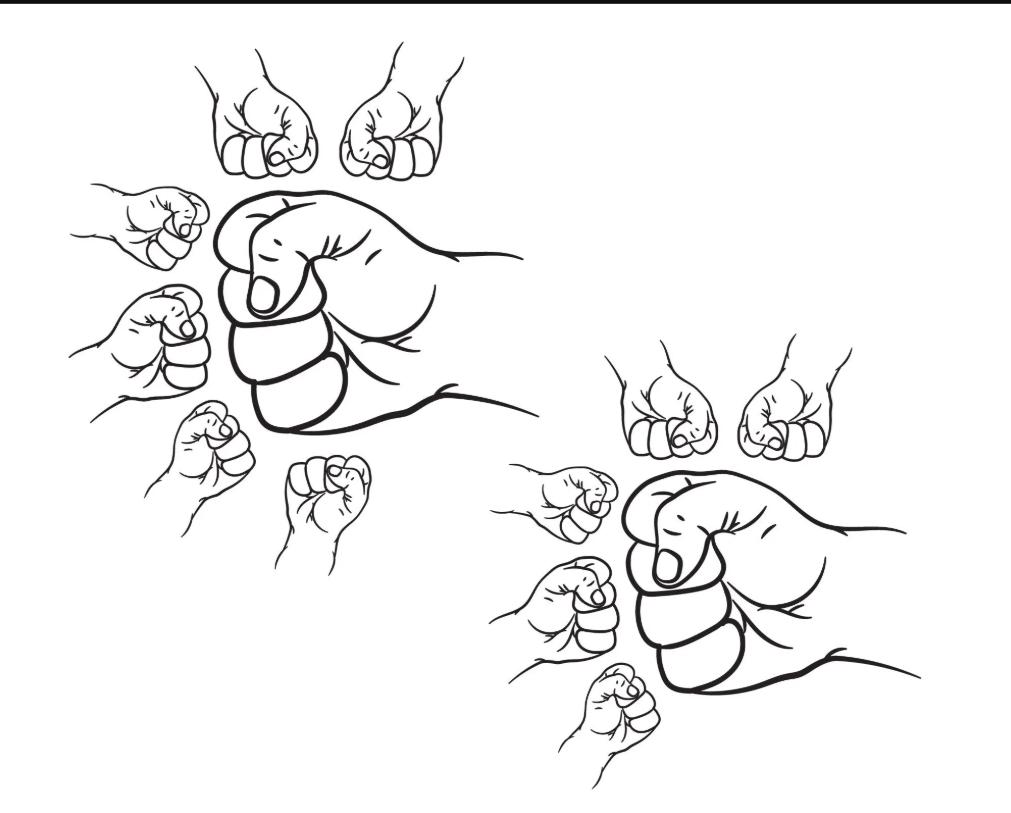 Fist SVG Bundle: Hand Sign Cut Files for Cricut (digital Download - Etsy