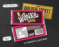 Digital PDF for Hershey's 1.55oz, Fan Art Wonk Chocolate Bar Label, Wrapper Party Supplies, DIY Wrapper, Party Favor, Halloween,Birthday SVG
