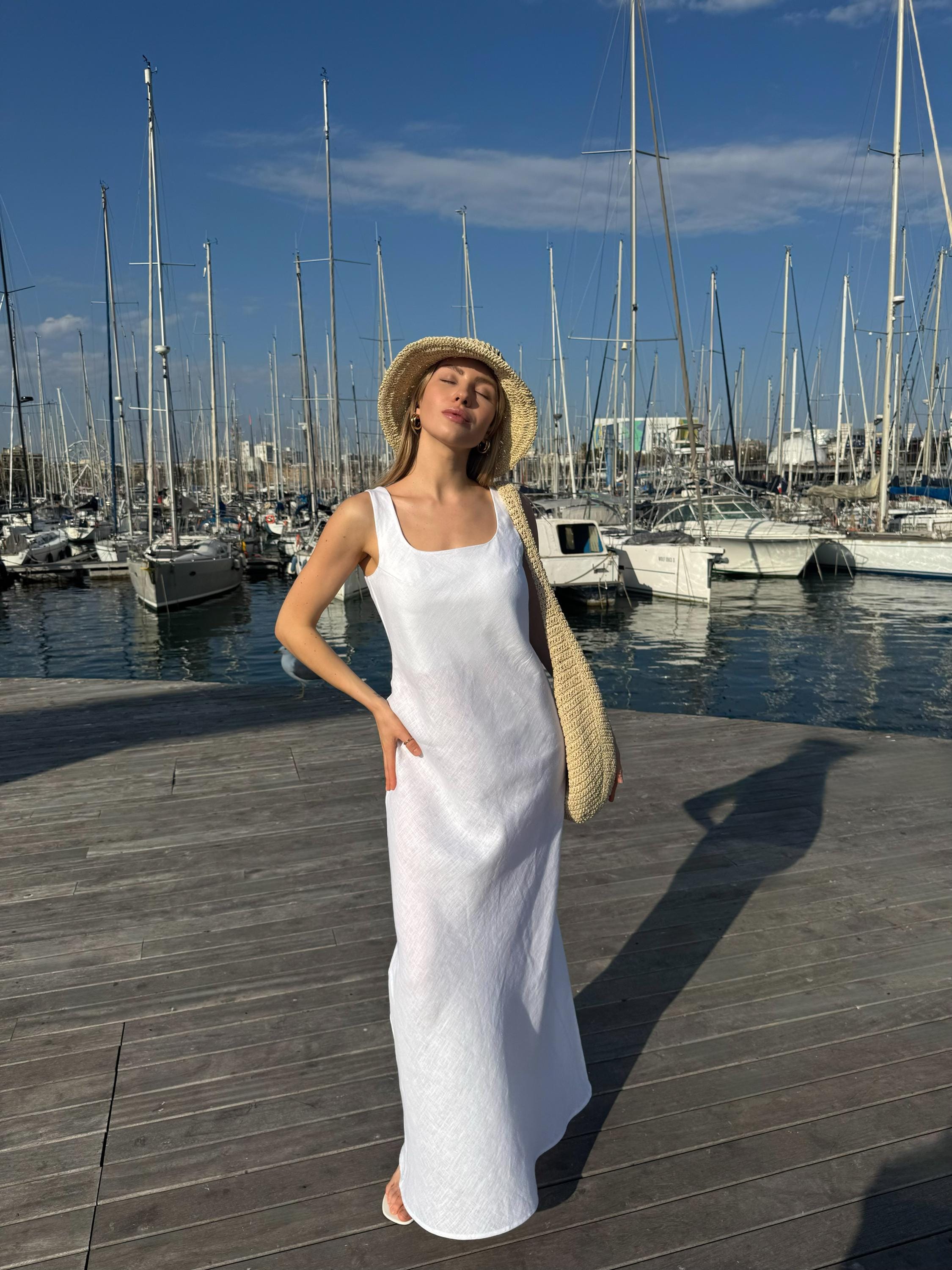 White yacht dress Italia
