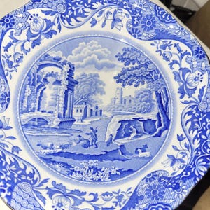 Spode England Blue Italian C.1818