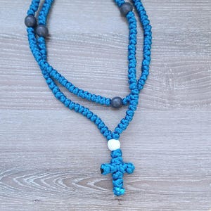Monastic Prayer Rope 300 Beads Rattail Komboskini Silky Chotki Prayer Rope Orthodox Prayer Rope