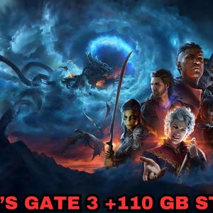 Baldur&#39;s Gate 3 +110 GB STL Pack