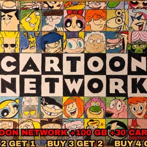 カートゥーン ネットワーク +100 GB +30 カートゥーン スタイル パック