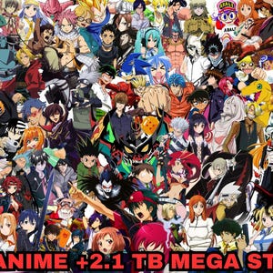 2.1TB Anime STL Pack: +90 Anime Mega Collection