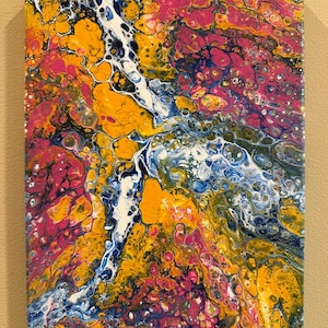 Acrylic Fluid Art / Pouring Painting