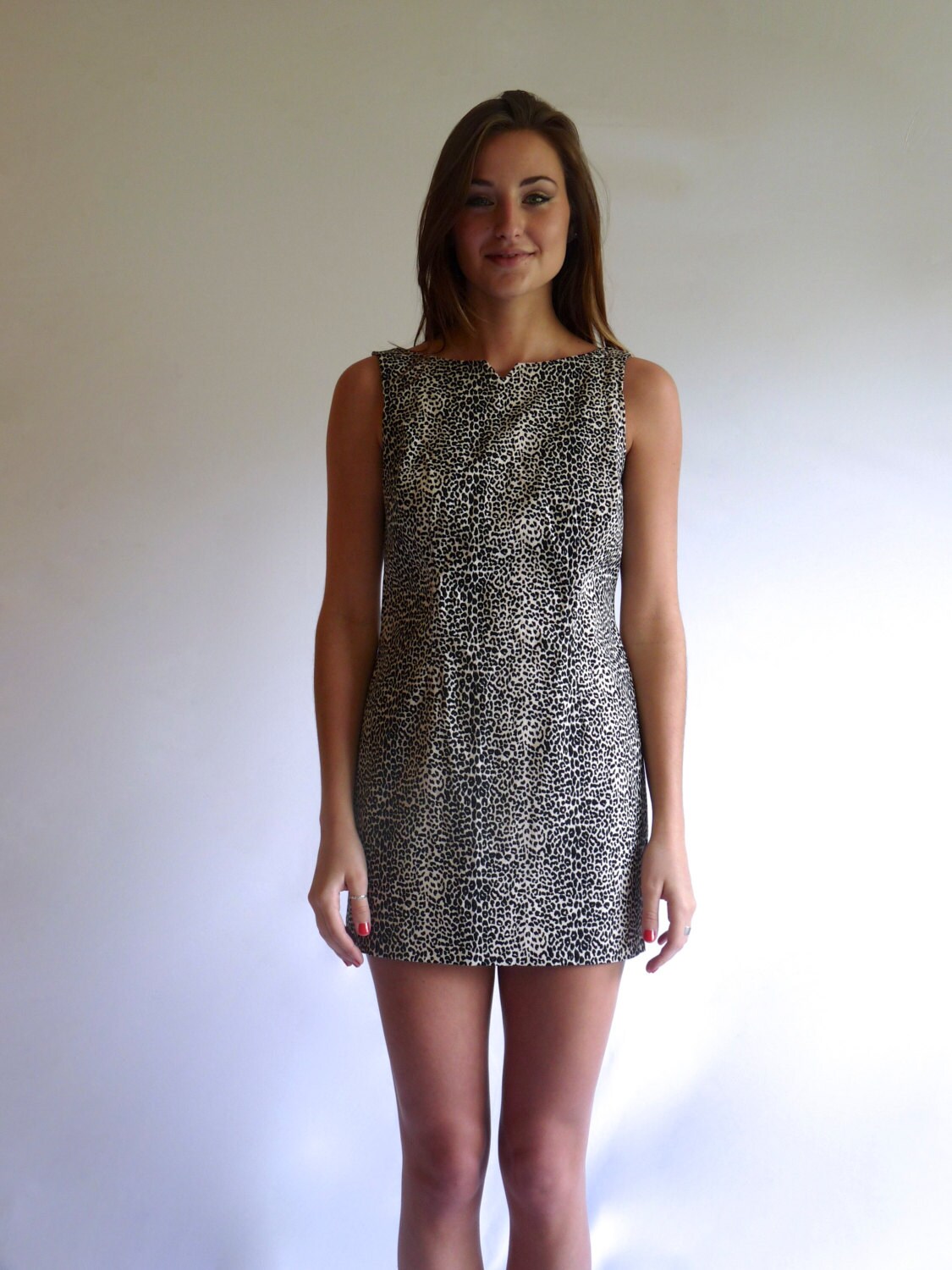 Backless Cheetah Dress - Etsy Backless Cheetah Dress - Etsy