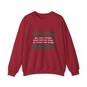 Nerdy Programmer Ugly Sweater Office Humor image 16
