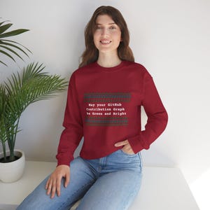 Nerdy Programmer Ugly Sweater Office Humor image 15