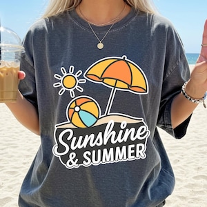 Summer Shirt, Beach Shirts, Cute Shirts, Tshirt Women, Vacation Tee, Cute Summer Clothes,Vacation Shirts,Womens Tshirts,Comfort Colors Shirt