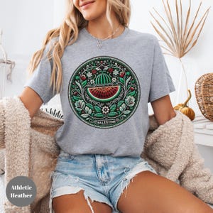 Palestine Solidarity Shirt, Palestine Solidarity Sweatshirt Save Gaza Shirt, Palestinian Flag Watermelon Symbol Freedom Shirt, Human Rights