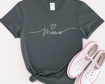 Personalized Mama T-Shirt, Custom Est Year, Mother's Day Gift