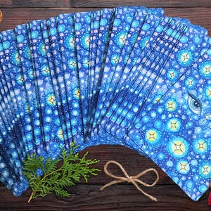 Mystical Magical Starry night tarot card back