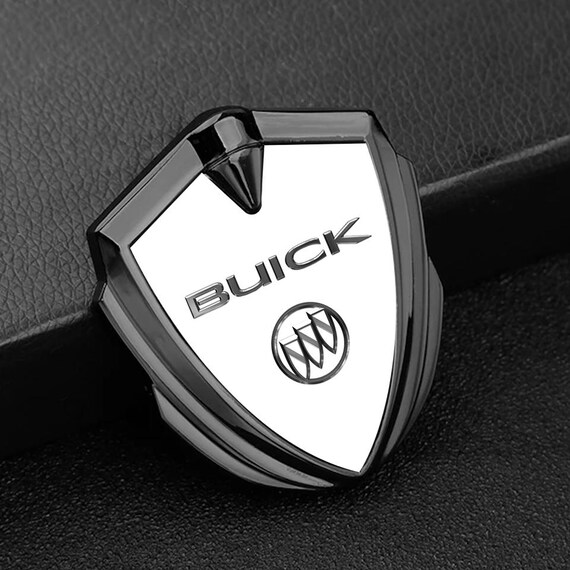 Buick Metal Shield Emblem: Domed Epoxy Resin Car Badge