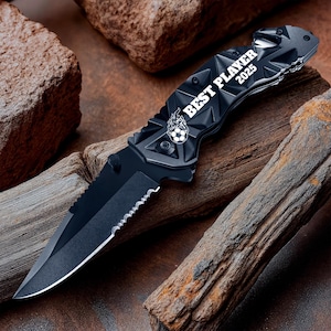 Custom Pocket Knife - Personalized Folding Knife - Custom Knives - Camping Gear - Unique Spring Assisted Knife for Men & Women