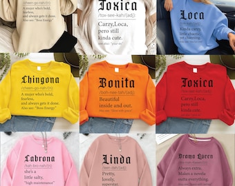 Latina Quote SVG Bundle: Spanish Funny Quotes, Empowering Women (Digital Files)