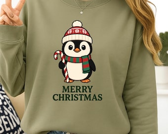 Pingüino navideño PNG: Gráfico navideño de invierno (Descarga digital)